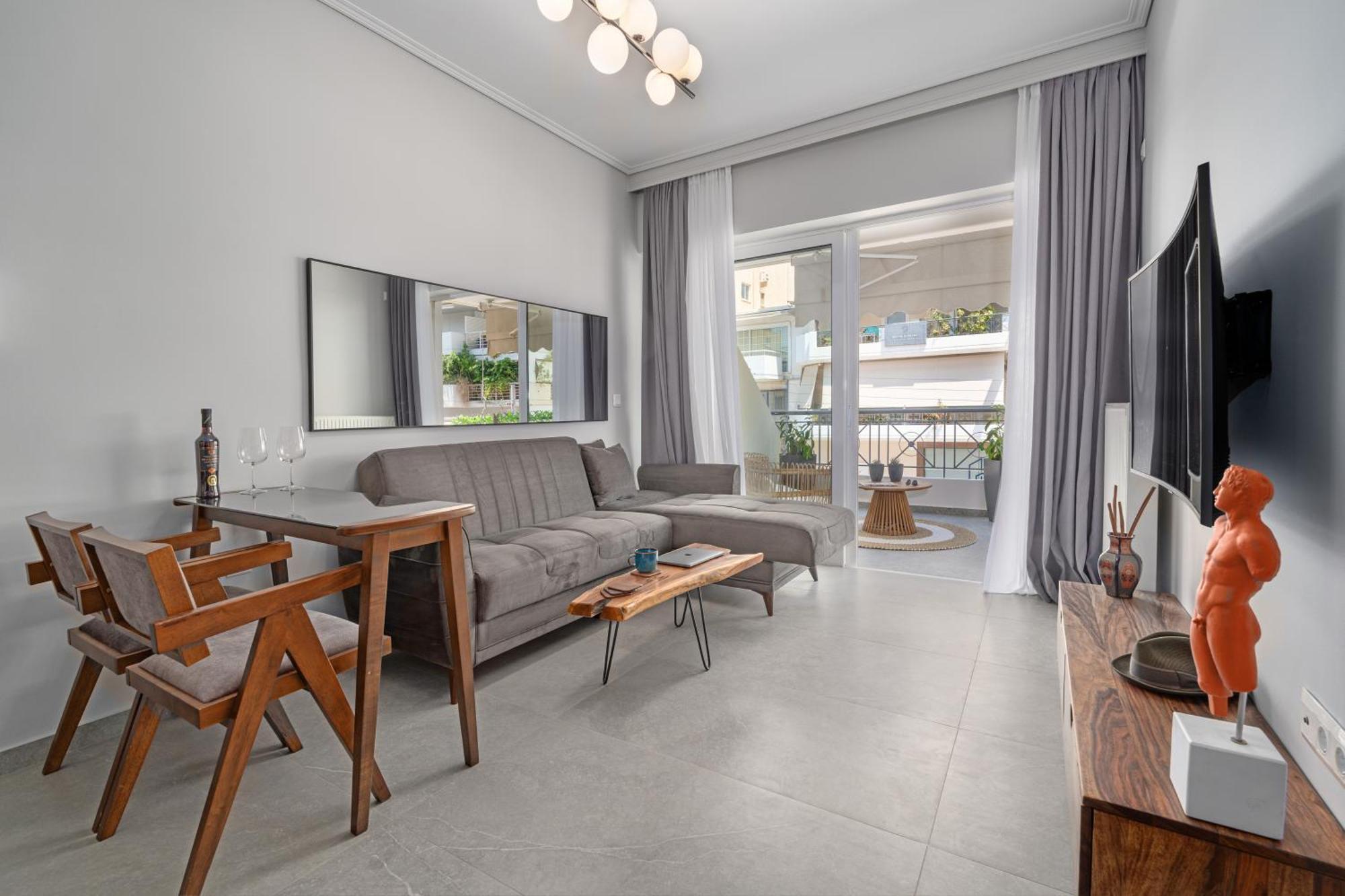Luxurious Coastal Retreat In Central Glyfada Athen Eksteriør billede